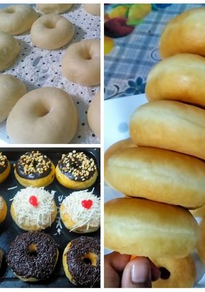 Foto resep Donat metode autolisis. Tanpa capek ngulen