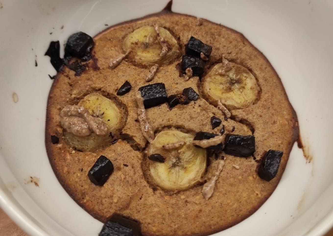 Banana bread baked oats 🍌