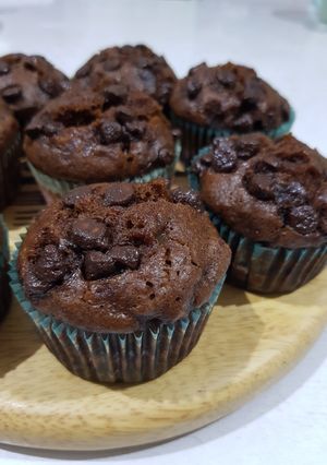 Foto resep Choco Banana Muffin /Muffin Pisang Cokelat Anti Gagal🤗