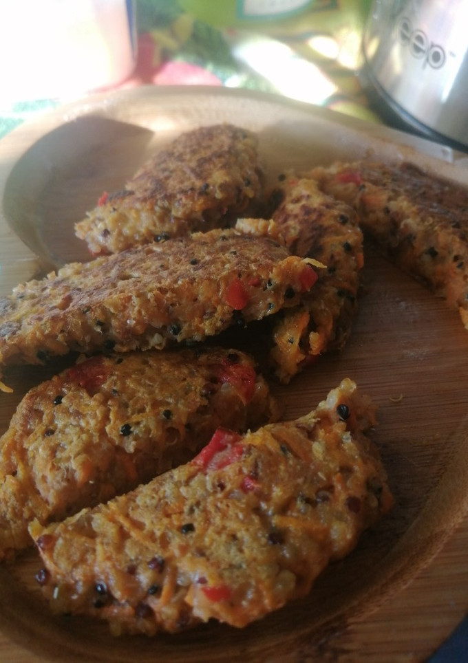 Una foto de Tortillas de quinoa, atún