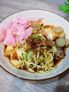 Foto resep Rujak Mie Tahu