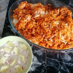 Famous Al Rehman biryani A picture of Famous Al Rehman biryani.