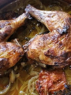 Una foto de Pollo asado