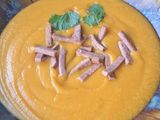 Soupe lentilles corail et patates douces