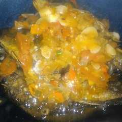 รูปของ Ikan Mas 🐟 Saus Padang Pedass😤😣😋