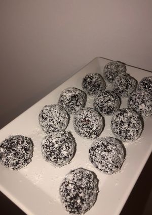 🥥Fitt kókuszos datolyagolyó🌰 recept fotója