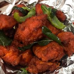 A picture of Chicken 65.