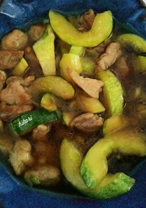 Foto resep Tumis Timun Daging Babi