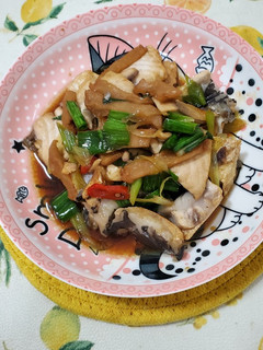 菜脯燒虱目魚 的食譜成品照片