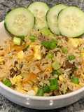 Ground Beef Fried Rice