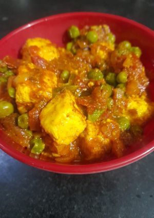 মটর পনির(matar paneer recipe in Bengali) রেসিপির প্রধান ছবি