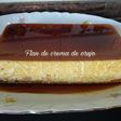 Flan de crema de orujo