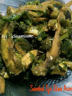 Foto resep Sambal Hijau ikan asin