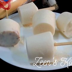A picture of Coffee Creamer Popsicles.