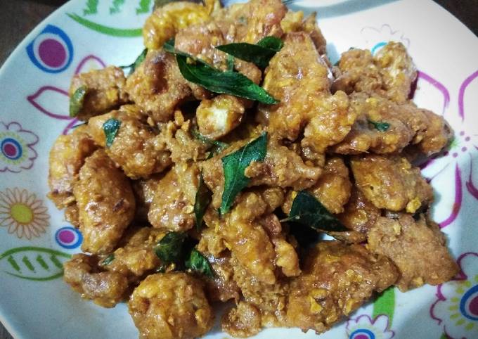 Cara Bikin Ayam goreng telur asin Irit Anti Gagal