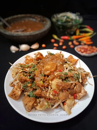 Langkah Gampang Membikin Resep RUJAK PETIS (step by step) yang Sempurna Anti Ribet, Mantap