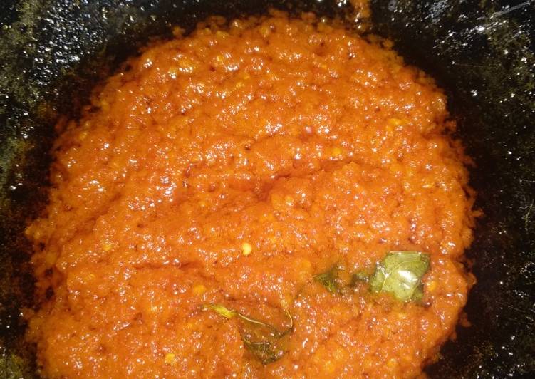 How to Prepare Yummy Sambalado Merah