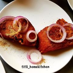 A picture of 3 Spices- Katla Fish Fry.