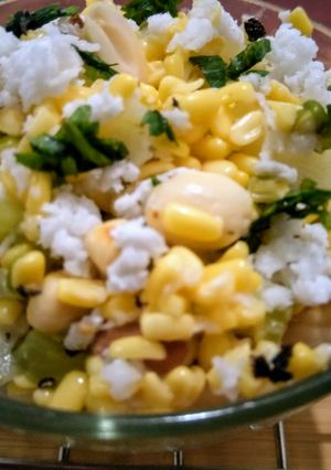 A picture of Moong Dal Salad.