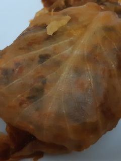 عکسی از دستور دلمه کلم