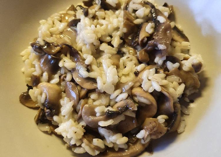 Comment Cuisiner Risotto aux champignons