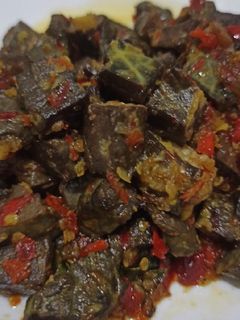 Foto resep Oseng Paru Pedas