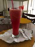 Jugo de patilla o sandía