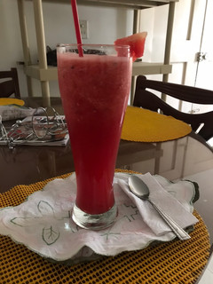 Una foto de Jugo de patilla o sandía