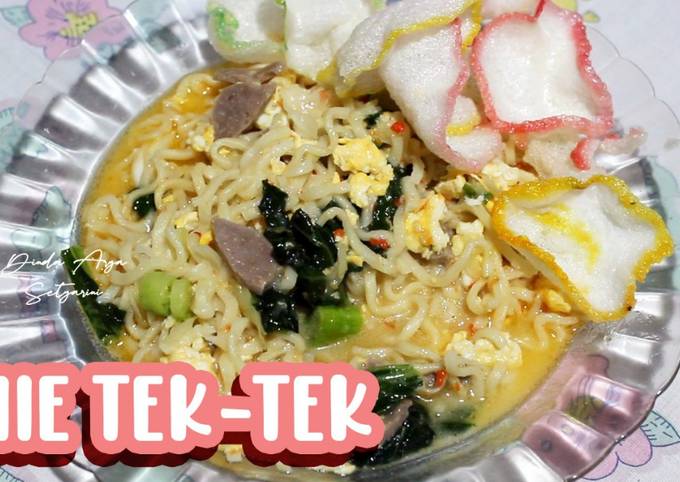 Mie Tek-Tek Kuah