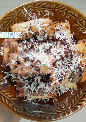 Foto resep Lumpia Pisang Coklat
