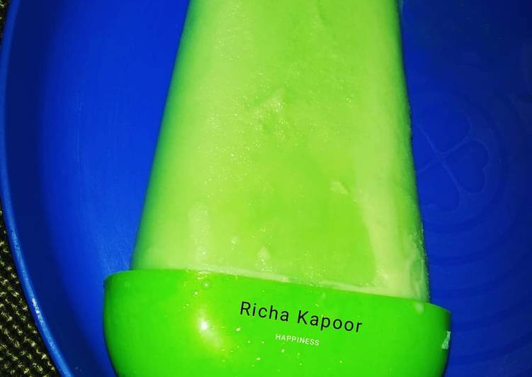 Paan-Pistachio Flavor Ice cream without Gulkandh by Richa Kapoor