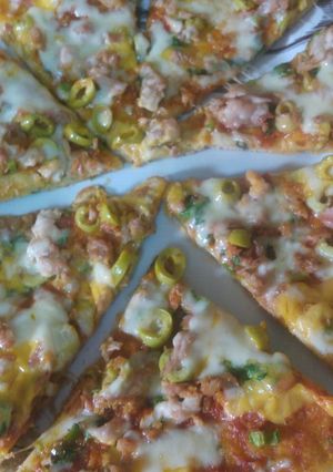 صورة لوصفة 🍕 بيتزا خفيفه