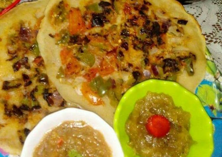 Recipe of Speedy Amla uttapam with amla chutney and amla jam