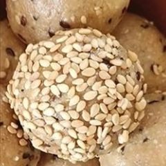 Peanut and Sesame Laddu A picture of Peanut and Sesame Laddu.