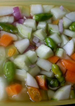 Foto resep Acar mentimun segar