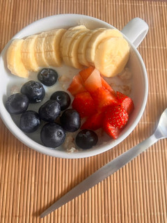 Una foto de Porridge de avena