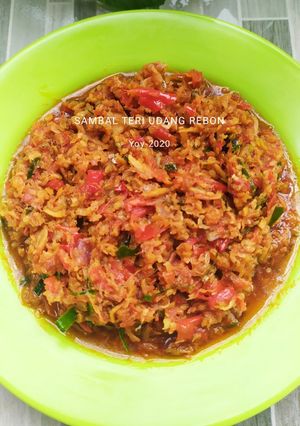 Foto resep Sambal teri udang rebon awet