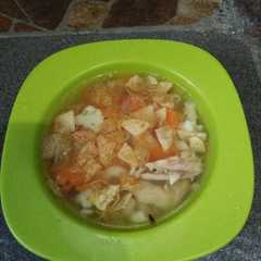 Sop manten ayam makaroni রেসিপির প্রধান ছবি