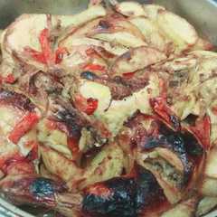 دجاج بالبطاطس-レシピのメイン写真