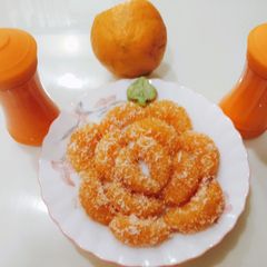 A picture of Orange candy.