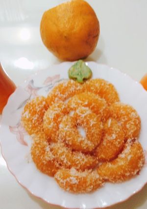 A picture of Orange candy.