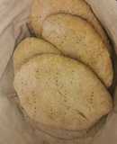 Pan pita integral rápido