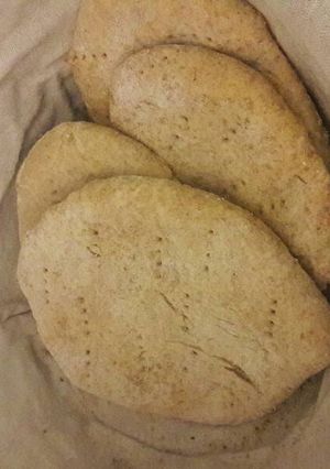 Una foto de Pan pita integral rápido