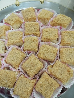 A picture of Vermicelli Cake/ Basbusa Shararia Cake.