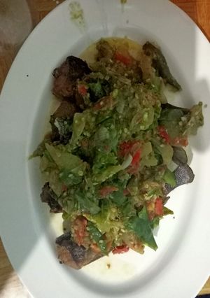 Foto resep Lele goreng sambal ijo