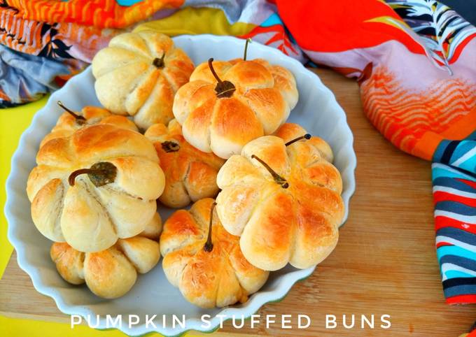 Pumpkin stuffed Buns