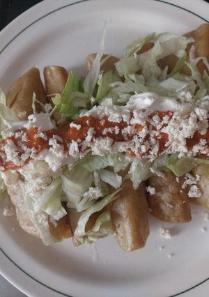 A picture of Crispy Potato Tacos.