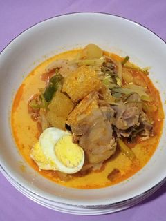 Foto resep Sayur lodeh ayam kampung