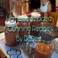 A picture of Canning Homemade Salsa.