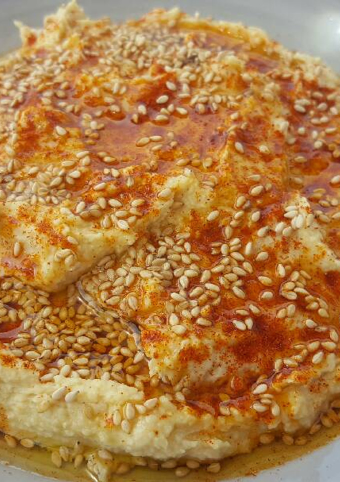 Una foto de Hummus de Garbanzos